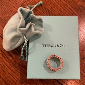 Tiffany & Co. Silver Somerset Mesh Ring